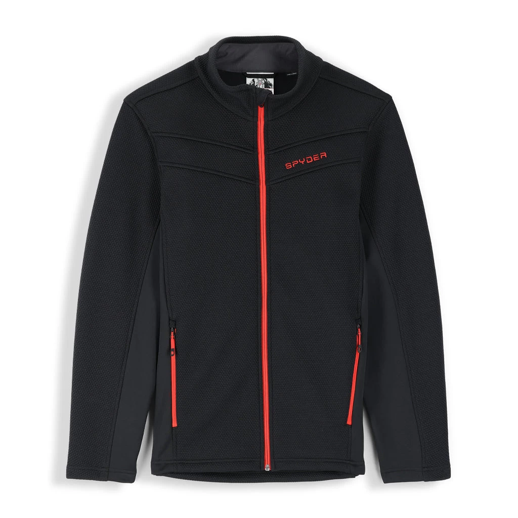 Spyder Mens Encore Full Zip - Black