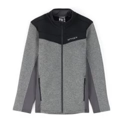 Spyder Mens Encore Full Zip - Black Ebony