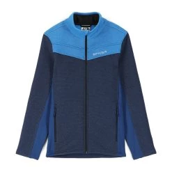 Spyder Mens Encore Full Zip - Abyss Collegiate