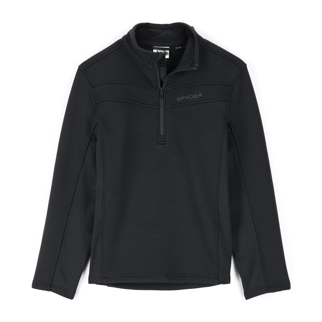 Spyder Mens Encore Half Zip - Black