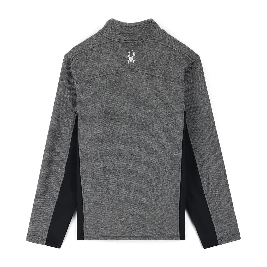 Spyder Mens Encore Half Zip - Ebony Black - Image 2