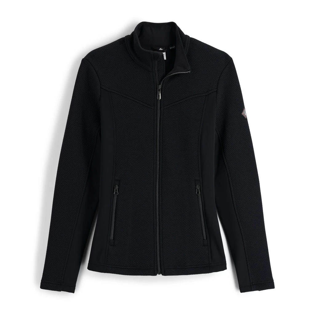 Spyder Womens Encore Full Zip - Black Black