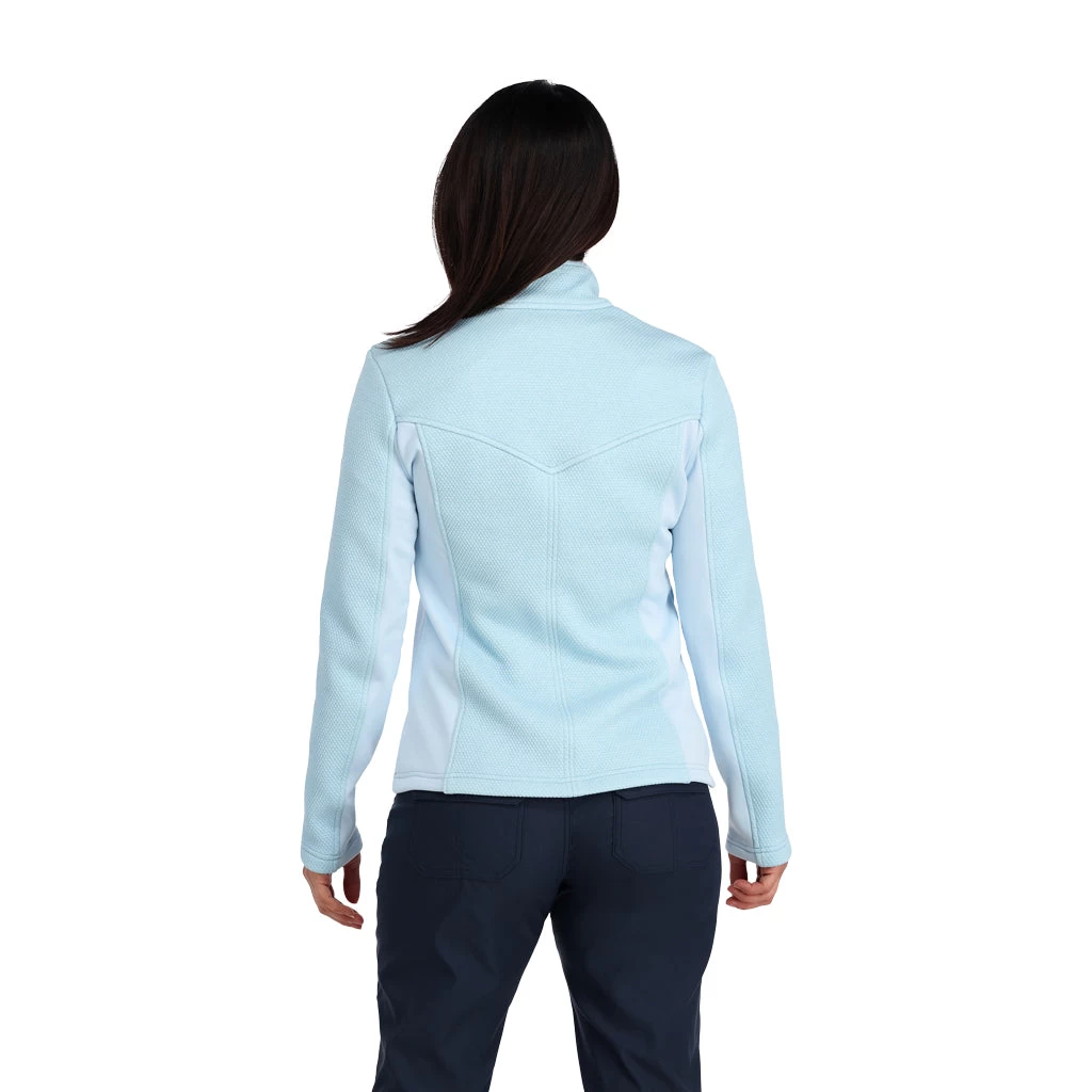 Spyder Womens Encore Full Zip - Frost Frost - Image 3