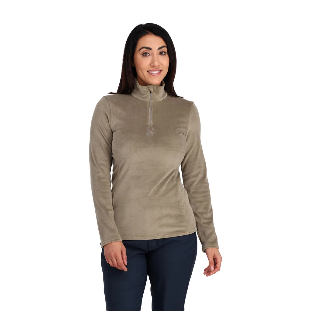 Spyder Womens Shimmer Bug Half Zip - Cashmere - Image 3