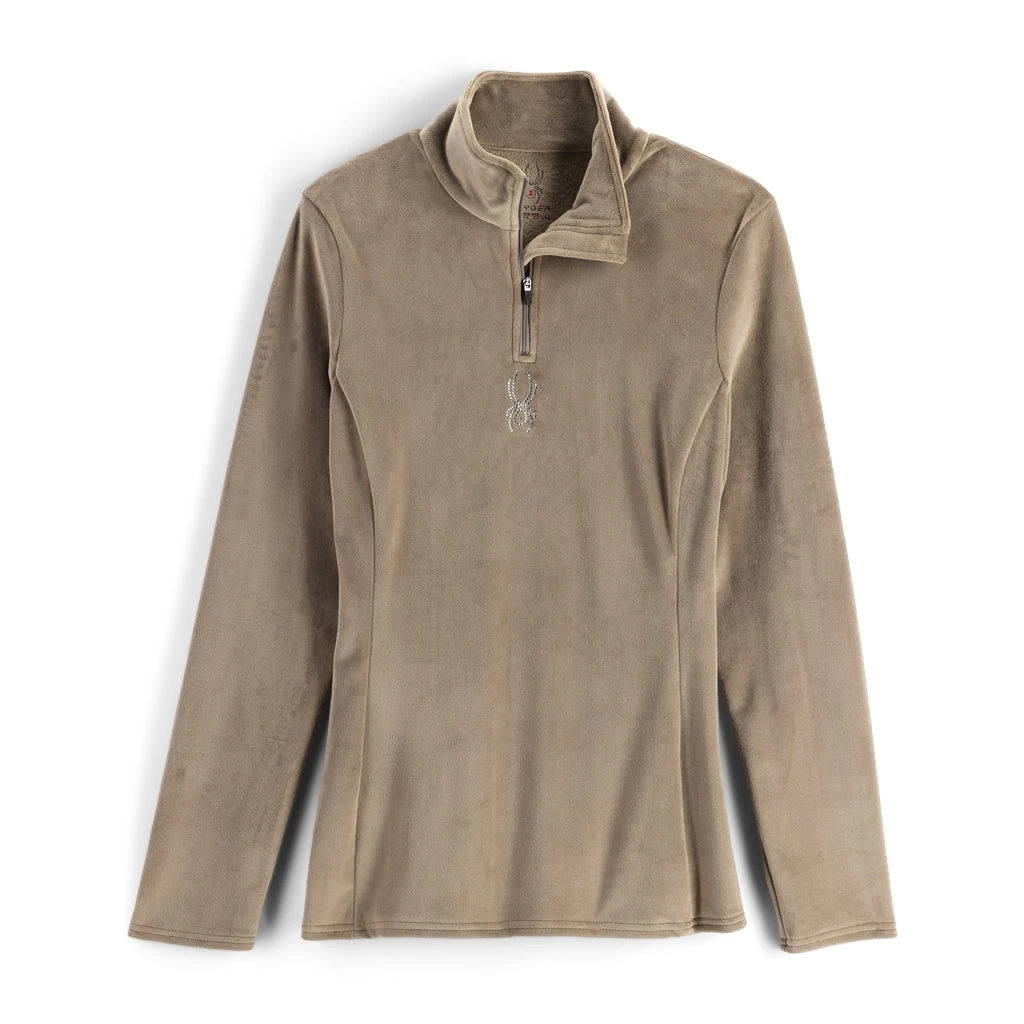 Spyder Womens Shimmer Bug Half Zip - Cashmere - Image 2