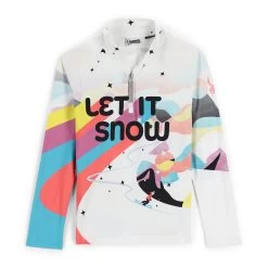 Spyder Big Girls Surface Half Zip - White