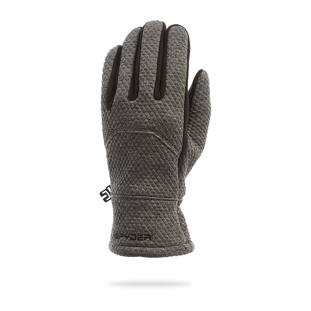Spyder Womens Encore Glove - Ebony Ebony - Image 3