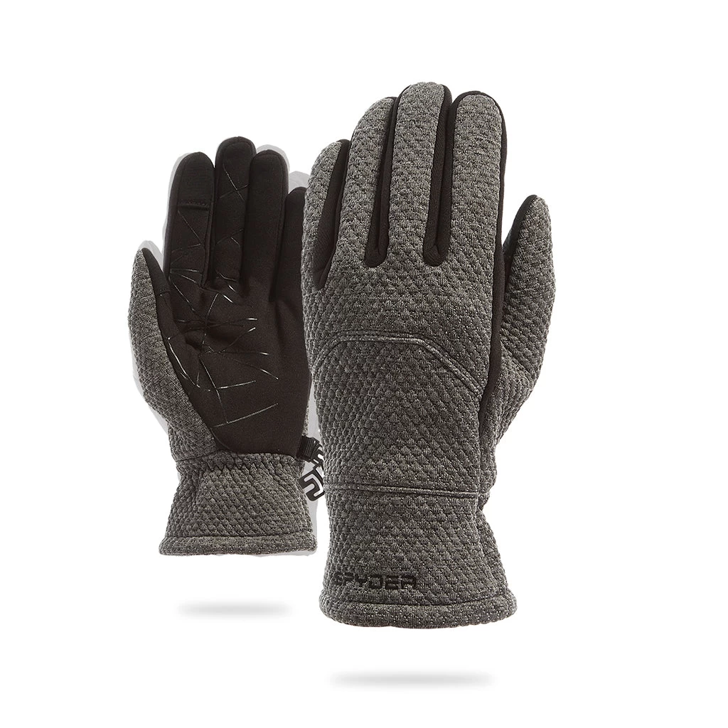 Spyder Womens Encore Glove - Ebony Ebony