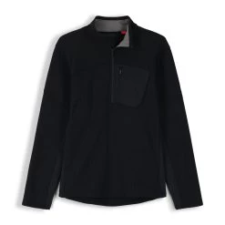 Spyder Mens Bandit Half Zip - Black