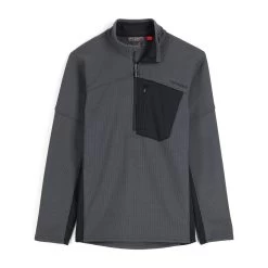 Spyder Mens Bandit Half Zip - Ebony