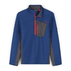 Spyder Mens Bandit Half Zip - Abyss Volcano