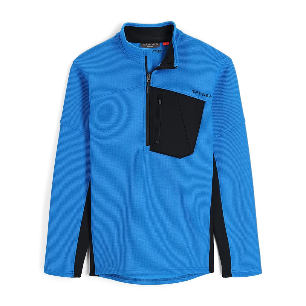 Spyder Mens Bandit Half Zip - Collegiate Black