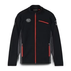 Spyder Mens Bandit Wengen Full Zip - Black