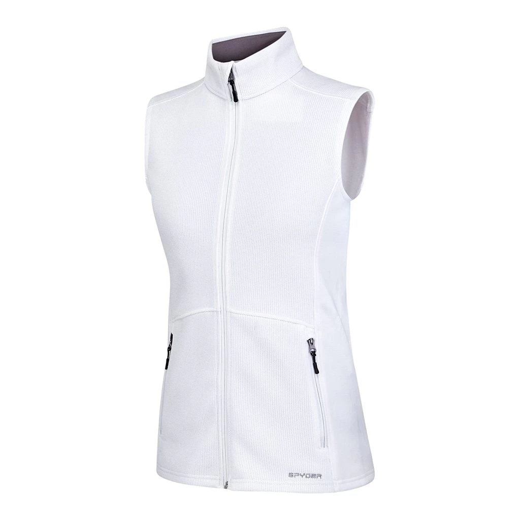 Spyder Womens Bandita Vest - White (2021) - Image 2