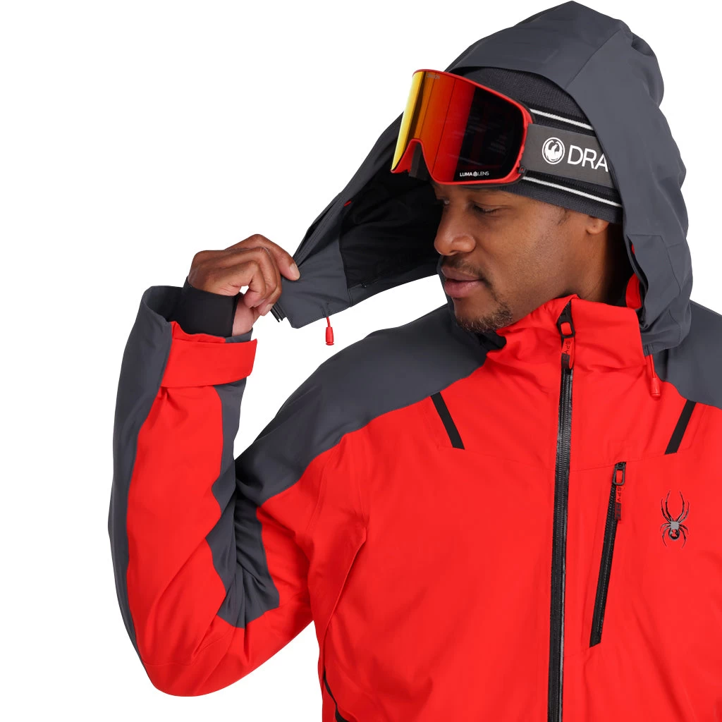 Spyder Mens Vanqysh - Volcano Ebony - Image 5