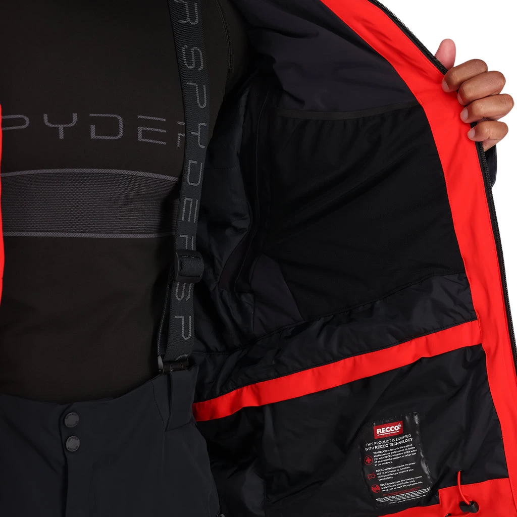 Spyder Mens Vanqysh - Volcano Ebony - Image 7