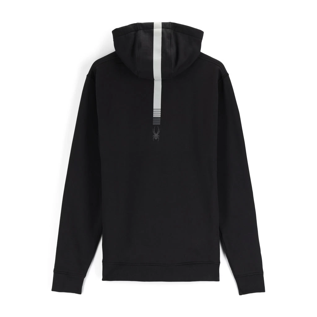 Spyder Mens Retro Logo Pullover - Black - Image 2