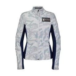 Spyder Womens Usa Encore Full Zip - Snow Camo (2021)