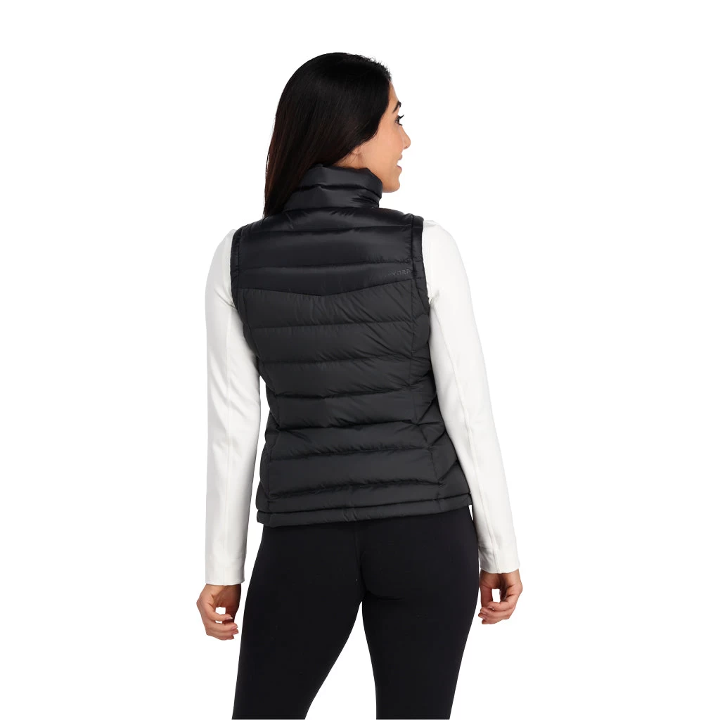 Spyder Womens Timeless Vest - Black Black - Image 3