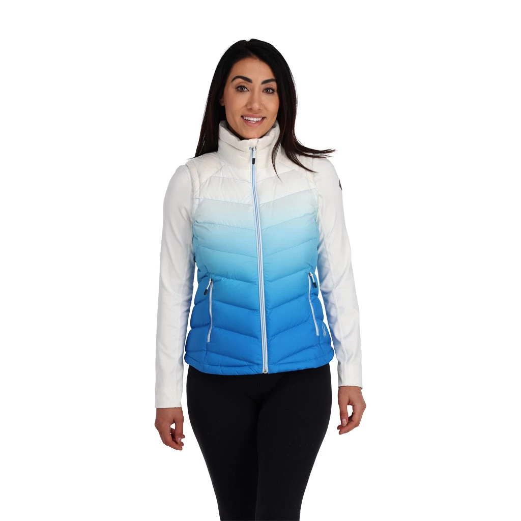 Spyder Womens Timeless Vest - Defrost Collegiate - Image 3