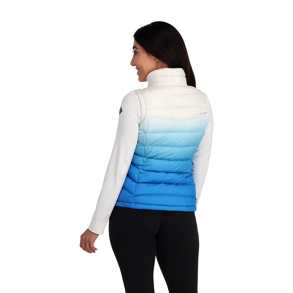 Spyder Womens Timeless Vest - Defrost Collegiate - Image 4
