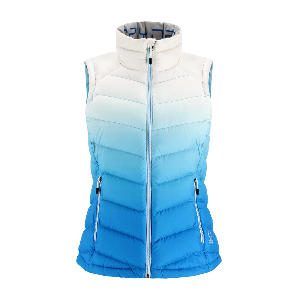 Spyder Womens Timeless Vest - Defrost Collegiate - Image 2