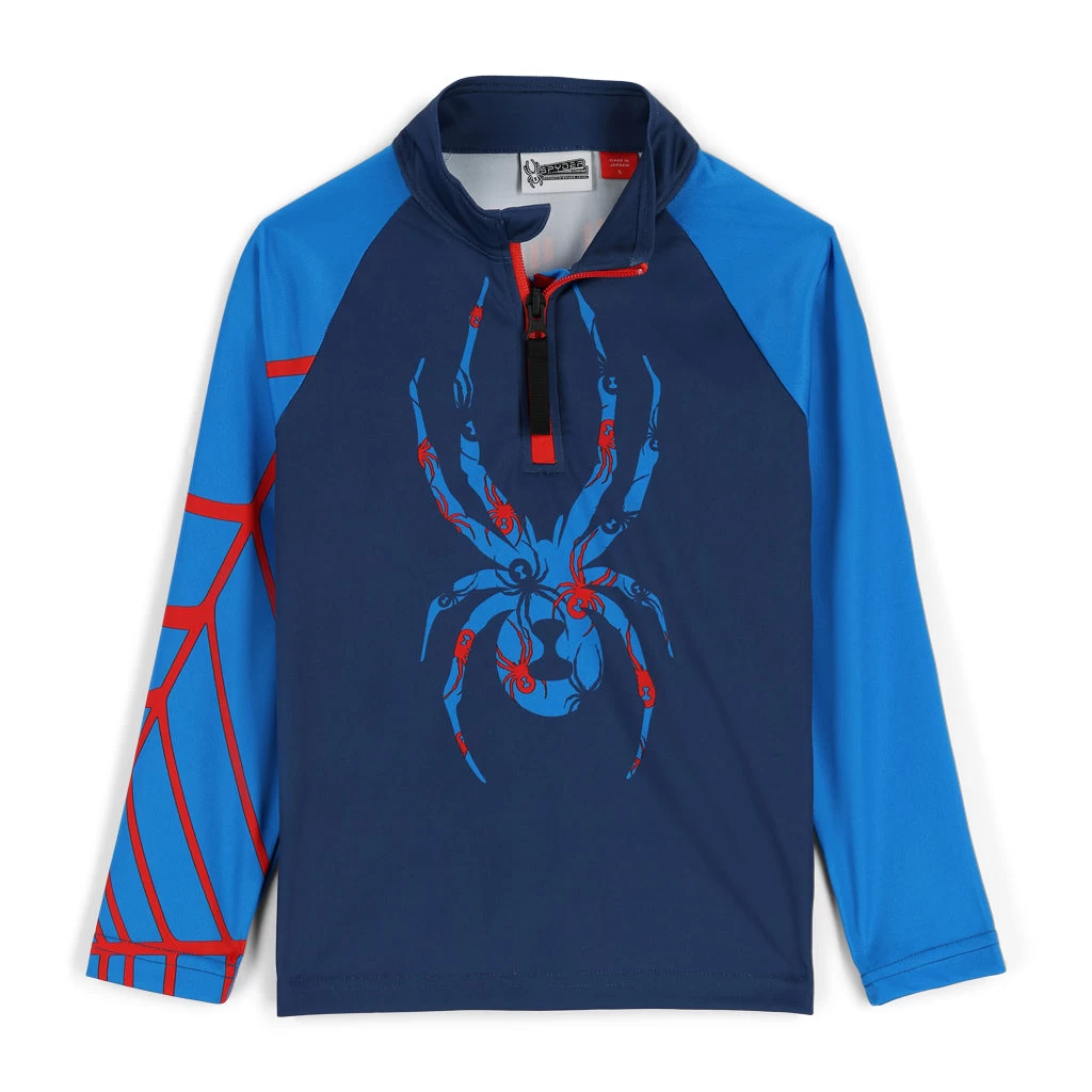 Spyder Little Boys Bug Half Zip - Abyss - Image 2