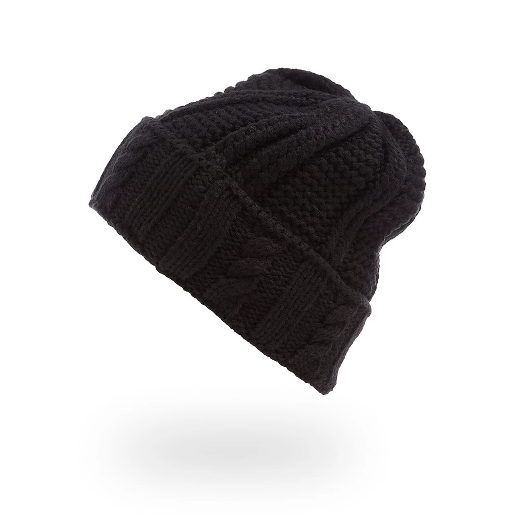 Spyder Womens Cable Knit - Black - Image 2
