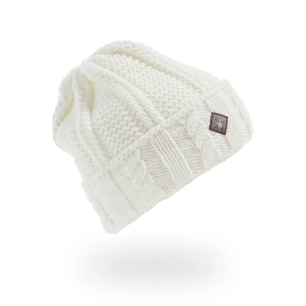 Spyder Womens Cable Knit - White