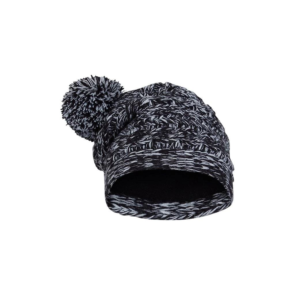 Spyder Womens Twisty Knit Pom - Black - Image 3