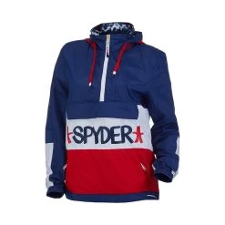 Spyder Womens Haze USA Windbreaker - National (2021)
