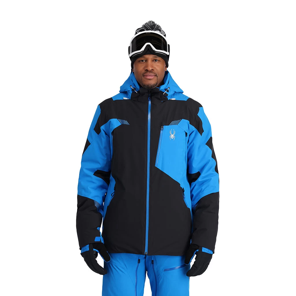 Spyder Mens Leader - Black Collegiate - Image 3