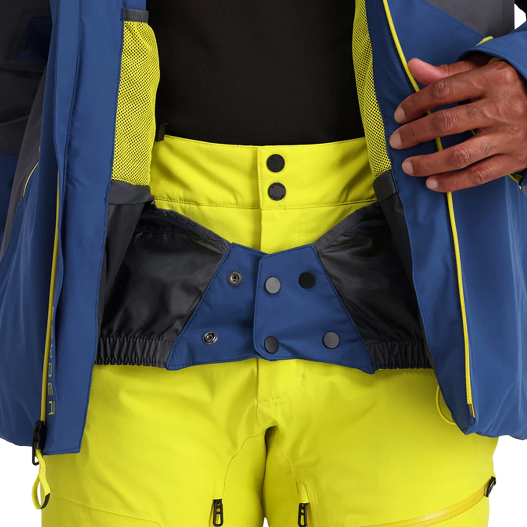 Spyder Mens Leader - Abyss Citron - Image 5