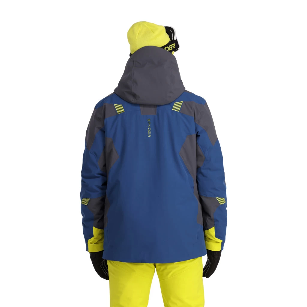 Spyder Mens Leader - Abyss Citron - Image 2