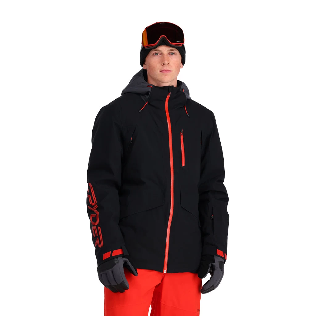 Spyder Mens Anthem - Black Volcano - Image 3