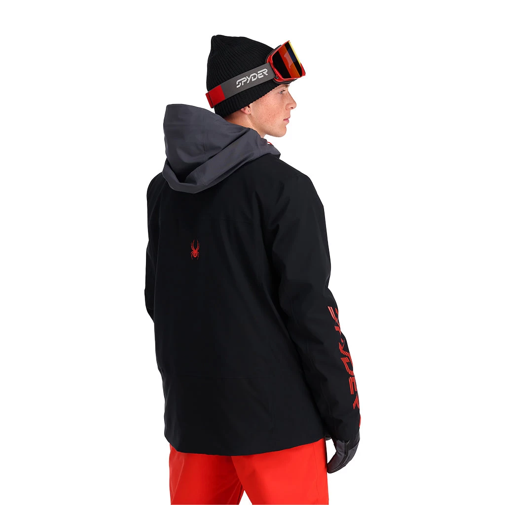 Spyder Mens Anthem - Black Volcano - Image 2