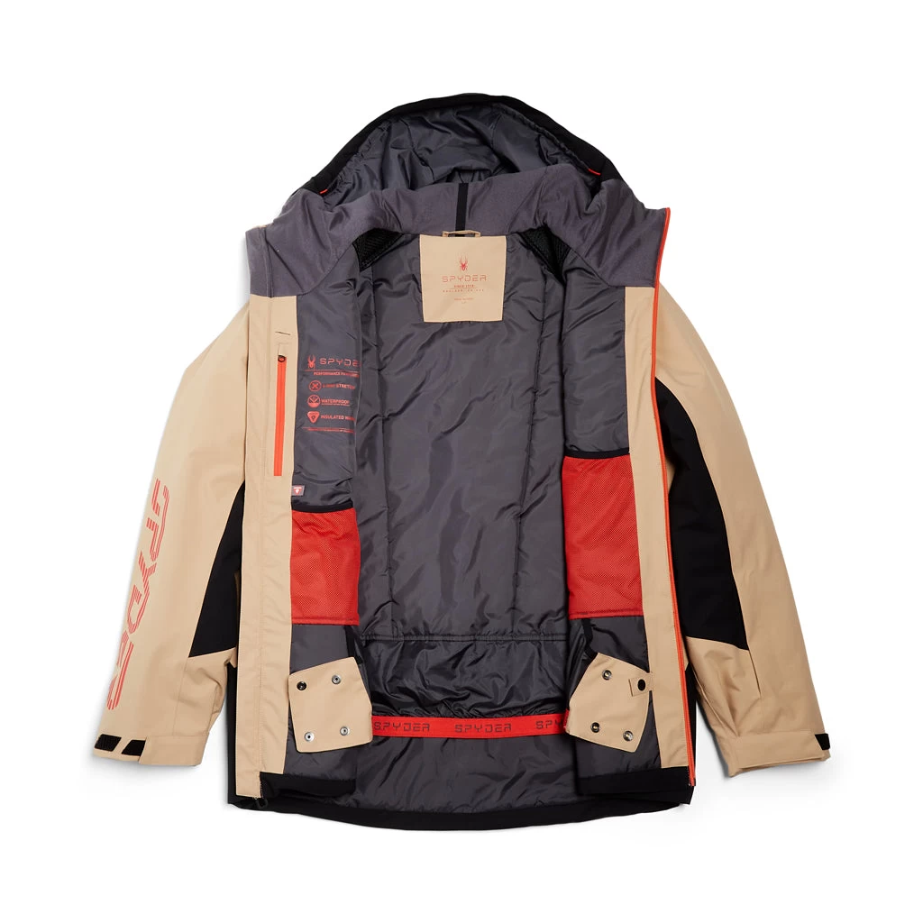 Spyder Mens Anthem - Tannin Black - Image 5