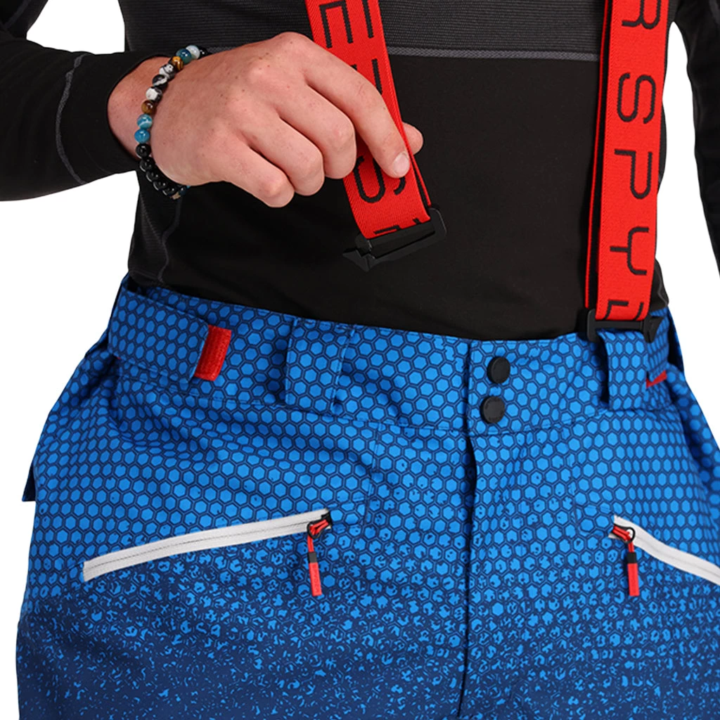 Spyder Mens Sentinel Regular Fit - Faded Geo Collegiate - Image 5