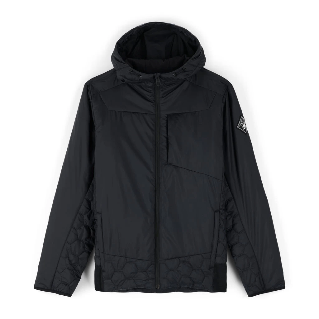 Spyder Mens Leader Graphene Hooded - Black