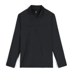 Spyder Mens Leader Graphene Half Zip - Black