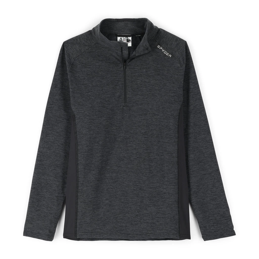 Spyder Mens Accord Half Zip - Black
