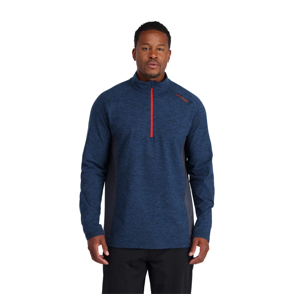 Spyder Mens Accord Half Zip - Abyss - Image 3