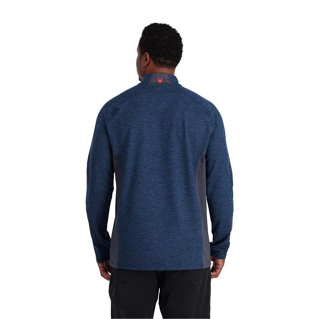 Spyder Mens Accord Half Zip - Abyss - Image 2