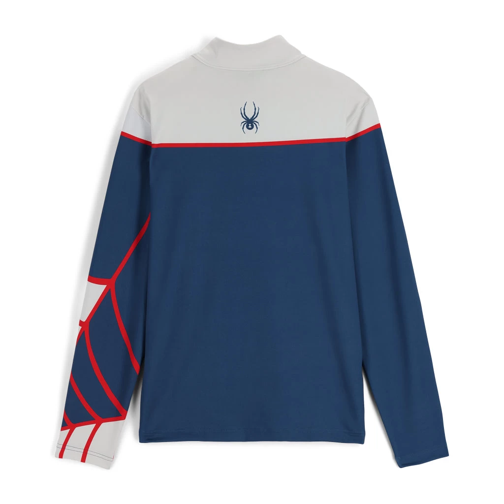 Spyder Mens Spirit Of '78 Half Zip - Glacier Abyss - Image 3