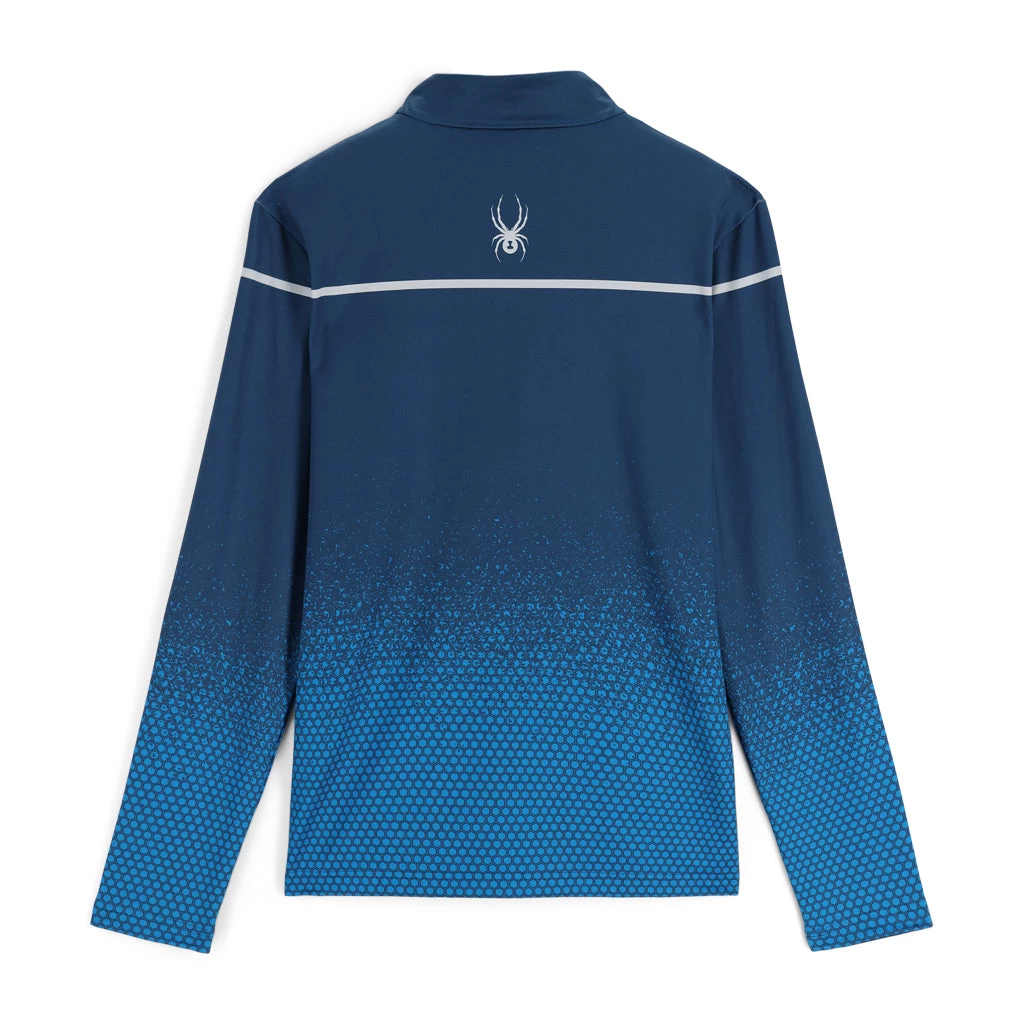 Spyder Mens Spirit Of '78 Half Zip - Faded Geo Collegiate - Image 2