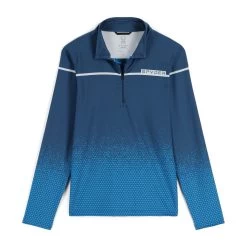 Spyder Mens Spirit Of '78 Half Zip - Faded Geo Collegiate