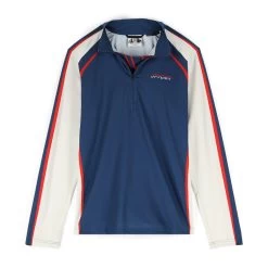 Spyder Mens Throwback Half Zip - Abyss