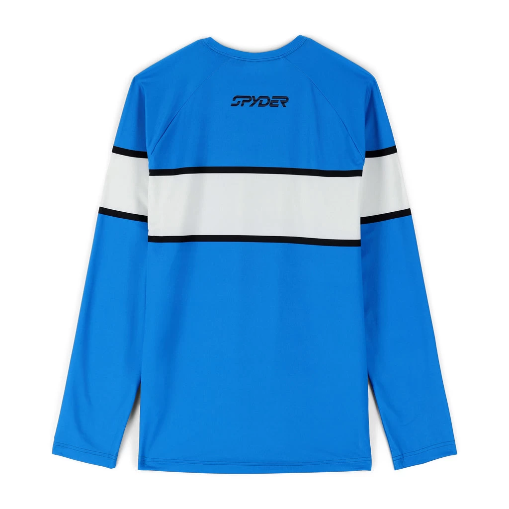Spyder Mens Pump Long Sleeve Crew Neck - Collegiate - Image 2