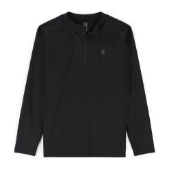 Spyder Mens Tuner Half Zip - Black