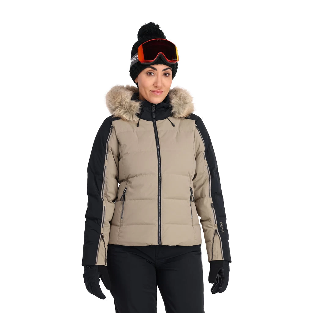 Spyder Womens Falline Faux Fur - Cashmere - Image 2